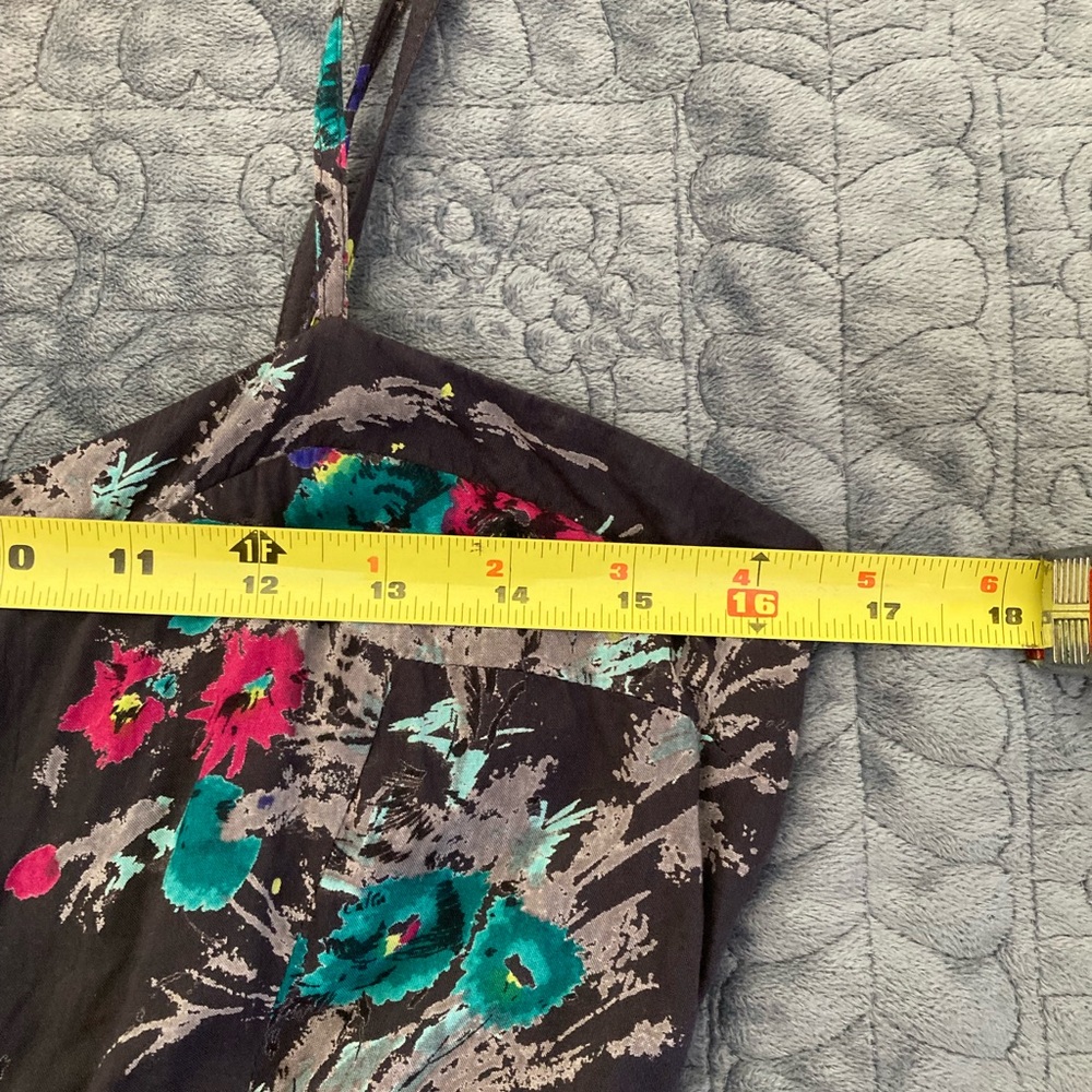 Billabong Floral High-Low Maxi Dress Boho Cottagecore Summer - Medium - Picture 11 of 14